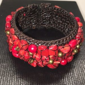 Flashy, chunky bracelet; brand new!